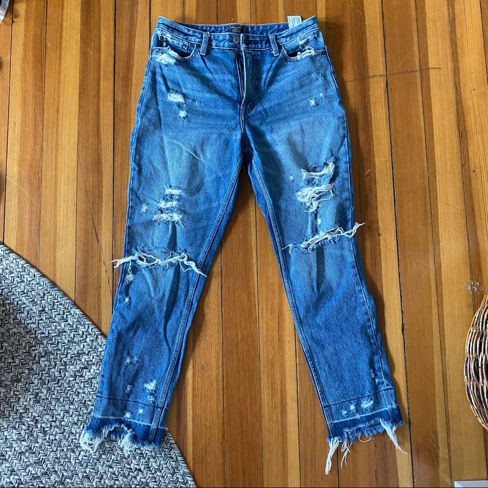 Abercrombie Girlfriend jeans 6L